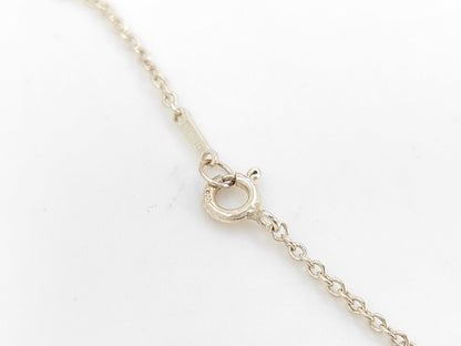 Tiffany & Co. SV925 Open Heart Necklace in Silver, with Box and Dust Bag