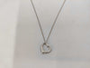 Tiffany & Co. SV925 Open Heart Necklace in Silver, with Box and Dust Bag