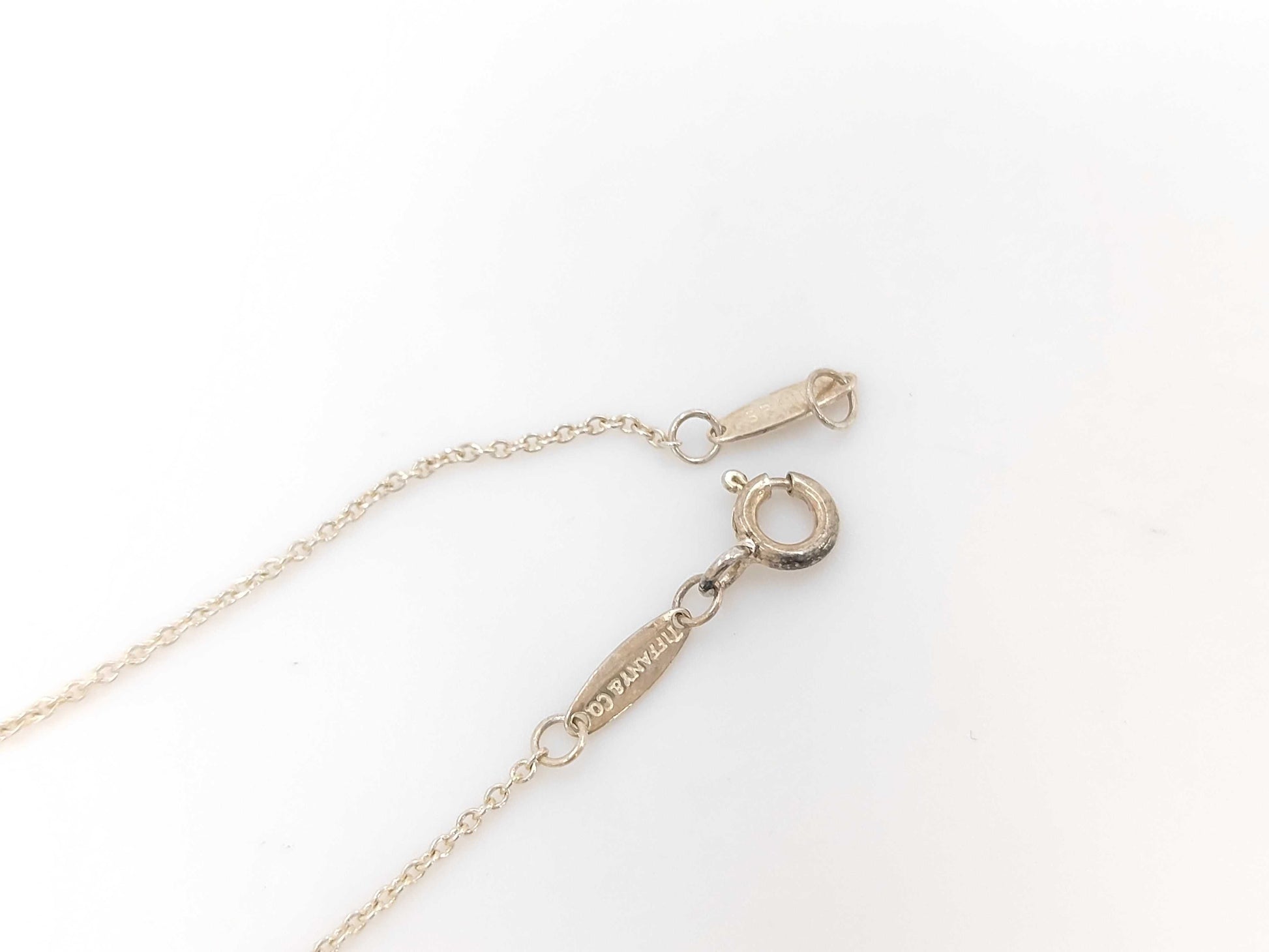 Tiffany & Co. SV925 By the Yard Necklace, Silver, Box and Dust Bag Included