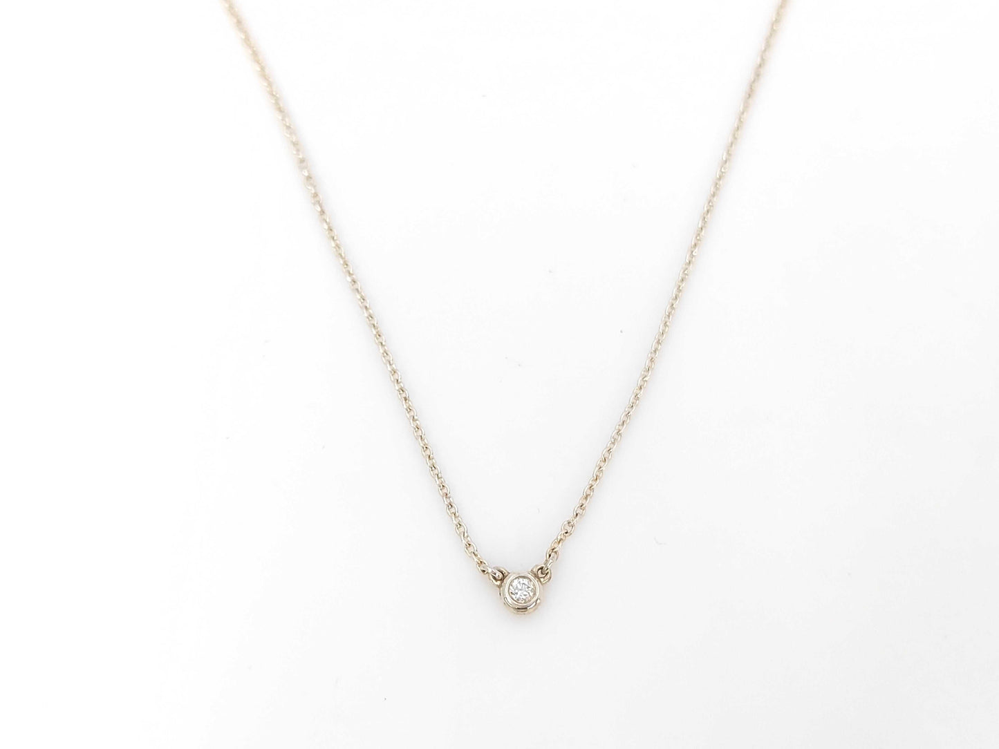 Tiffany & Co. SV925 By the Yard Necklace, Silver, Box and Dust Bag Included