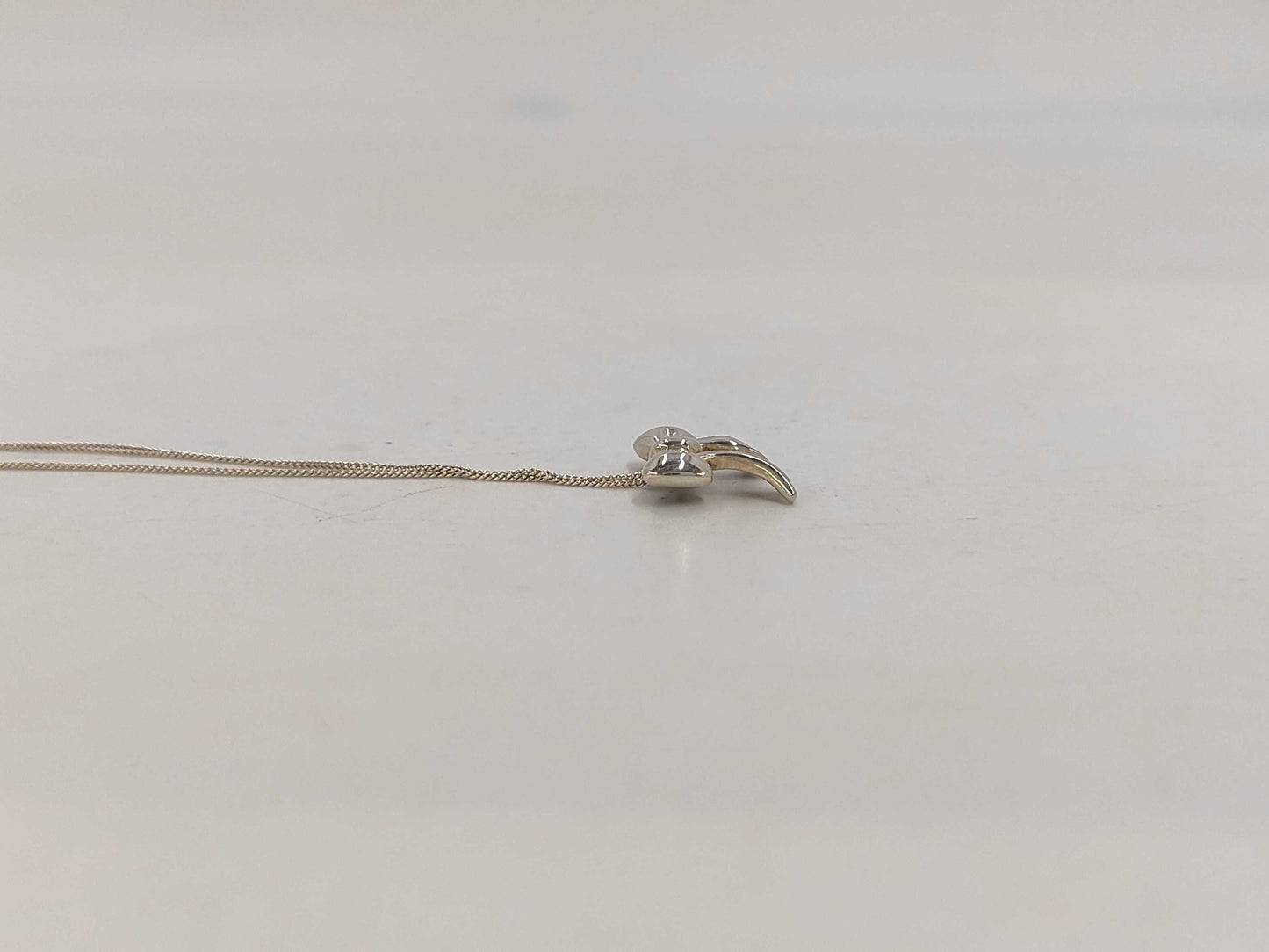 Tiffany & Co. SV925 Ribbon Necklace Silver Necklace