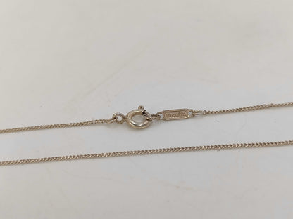 Tiffany & Co. SV925 Ribbon Necklace Silver Necklace