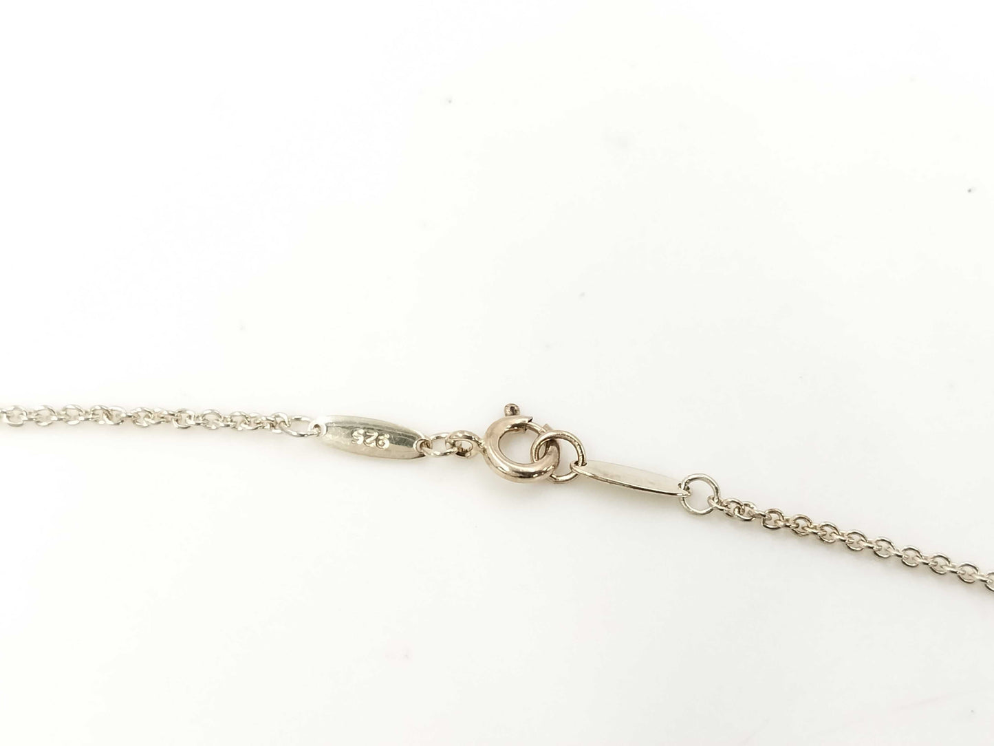 Tiffany & Co. SV925 Infinity Cross Necklace Silver Necklace