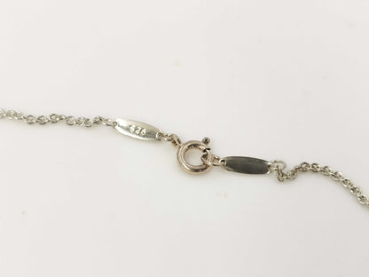 Tiffany & Co. SV925 Infinity Cross Necklace Silver Necklace