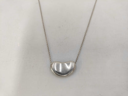 Tiffany & Co. SV925 Bean Necklace Silver Necklace