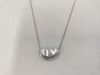 Tiffany & Co. SV925 Bean Necklace Silver Necklace