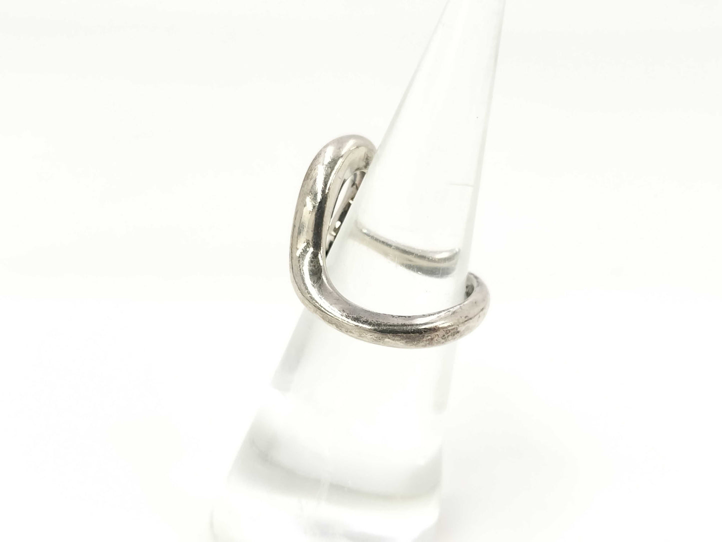 Tiffany & Co. SV925 Open Heart Ring Silver Ring