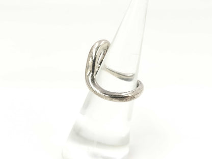 Tiffany & Co. SV925 Open Heart Ring Silver Ring