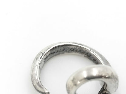 Tiffany & Co. SV925 Open Heart Ring Silver Ring