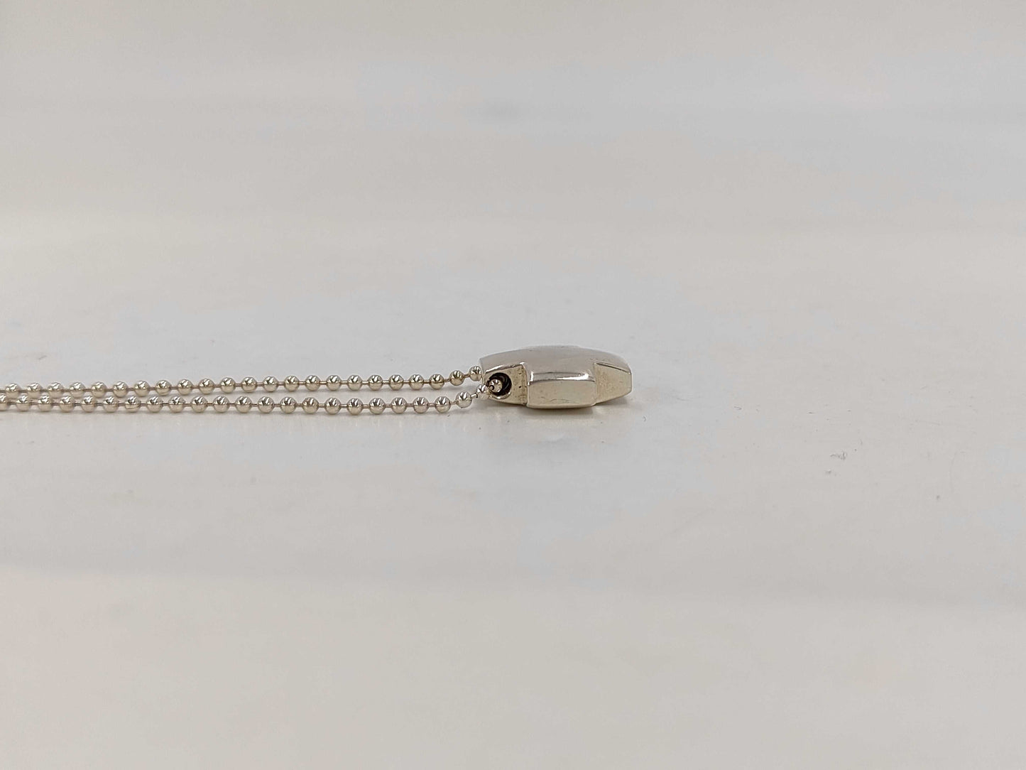 Tiffany & Co. SV925 Roman Cross Necklace in Silver with Box