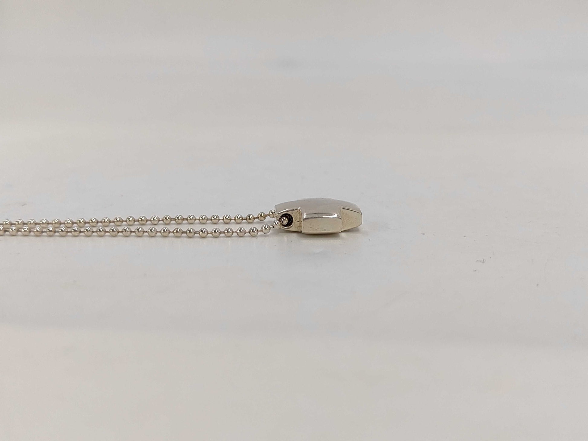 Tiffany & Co. SV925 Roman Cross Necklace in Silver with Box