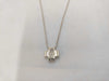 Tiffany & Co. SV925 Roman Cross Necklace in Silver with Box