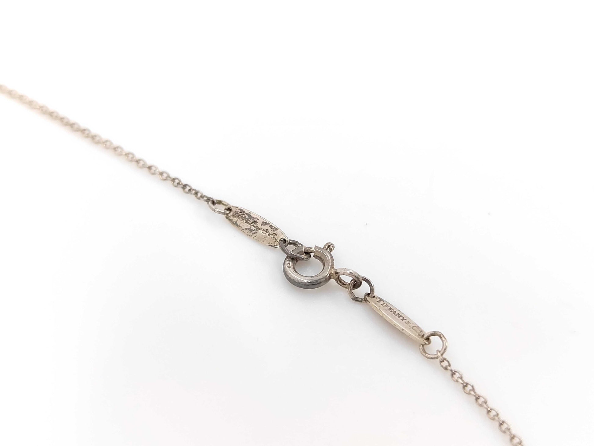 Tiffany & Co. SV925 Double Loop Necklace Silver Necklace