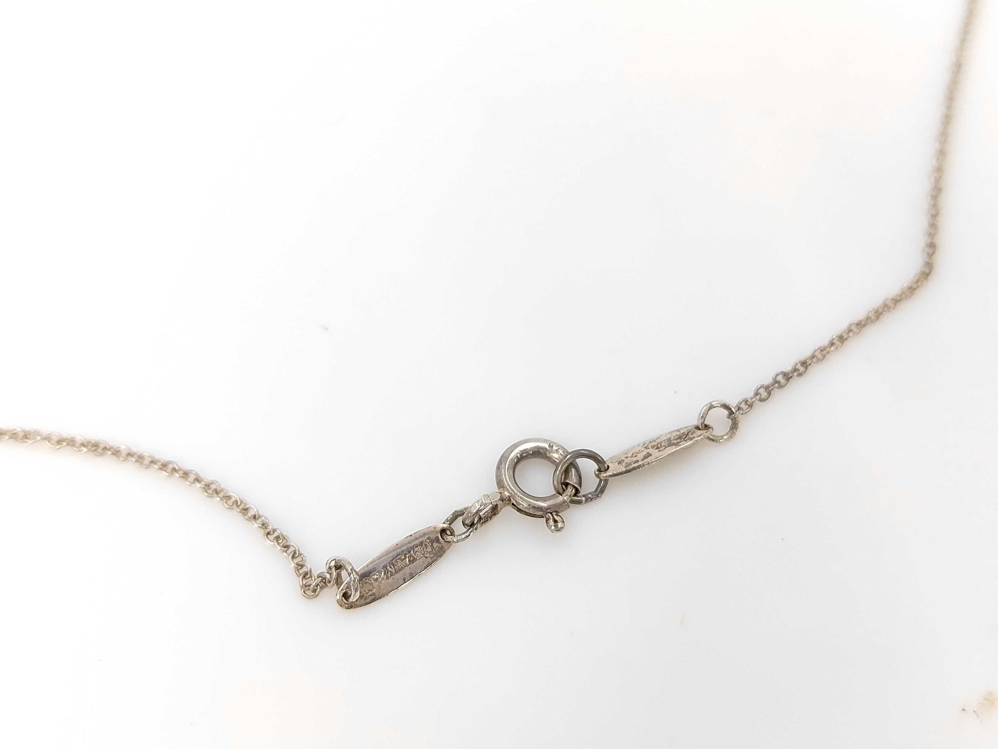 Tiffany & Co. SV925 Double Loop Necklace Silver Necklace