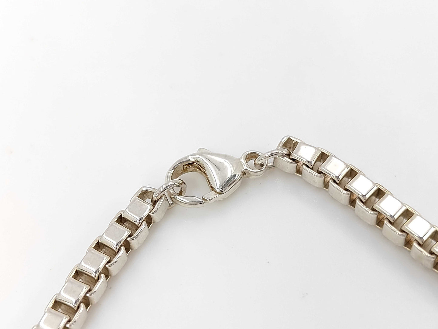 Tiffany & Co. AG925 Venetian Bracelet, Silver, with Box and Dust Bag