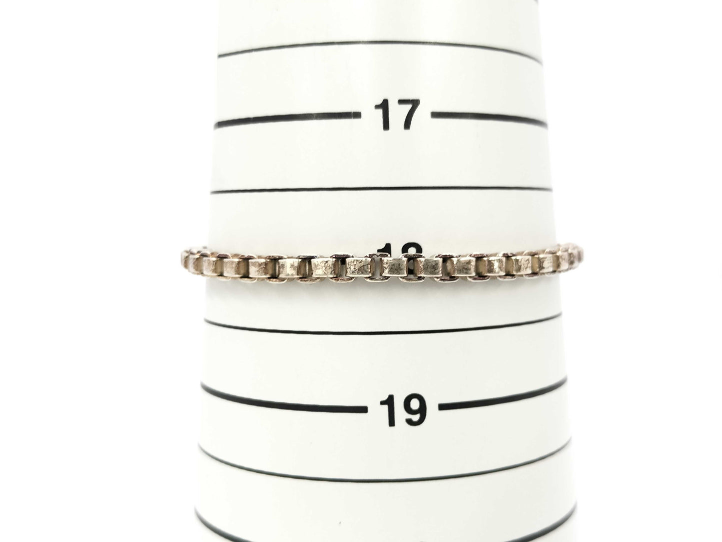 Tiffany & Co. SV925 Venetian Bracelet, Silver, with Dust Bag