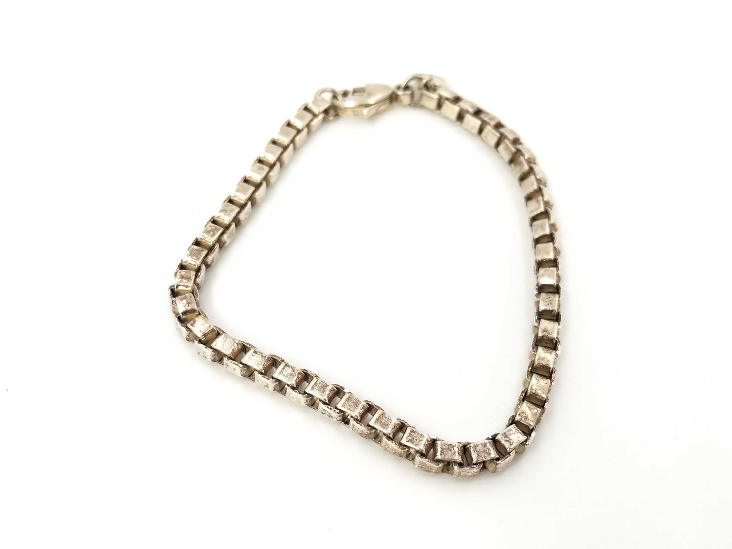 Tiffany & Co. SV925 Venetian Bracelet, Silver, with Dust Bag