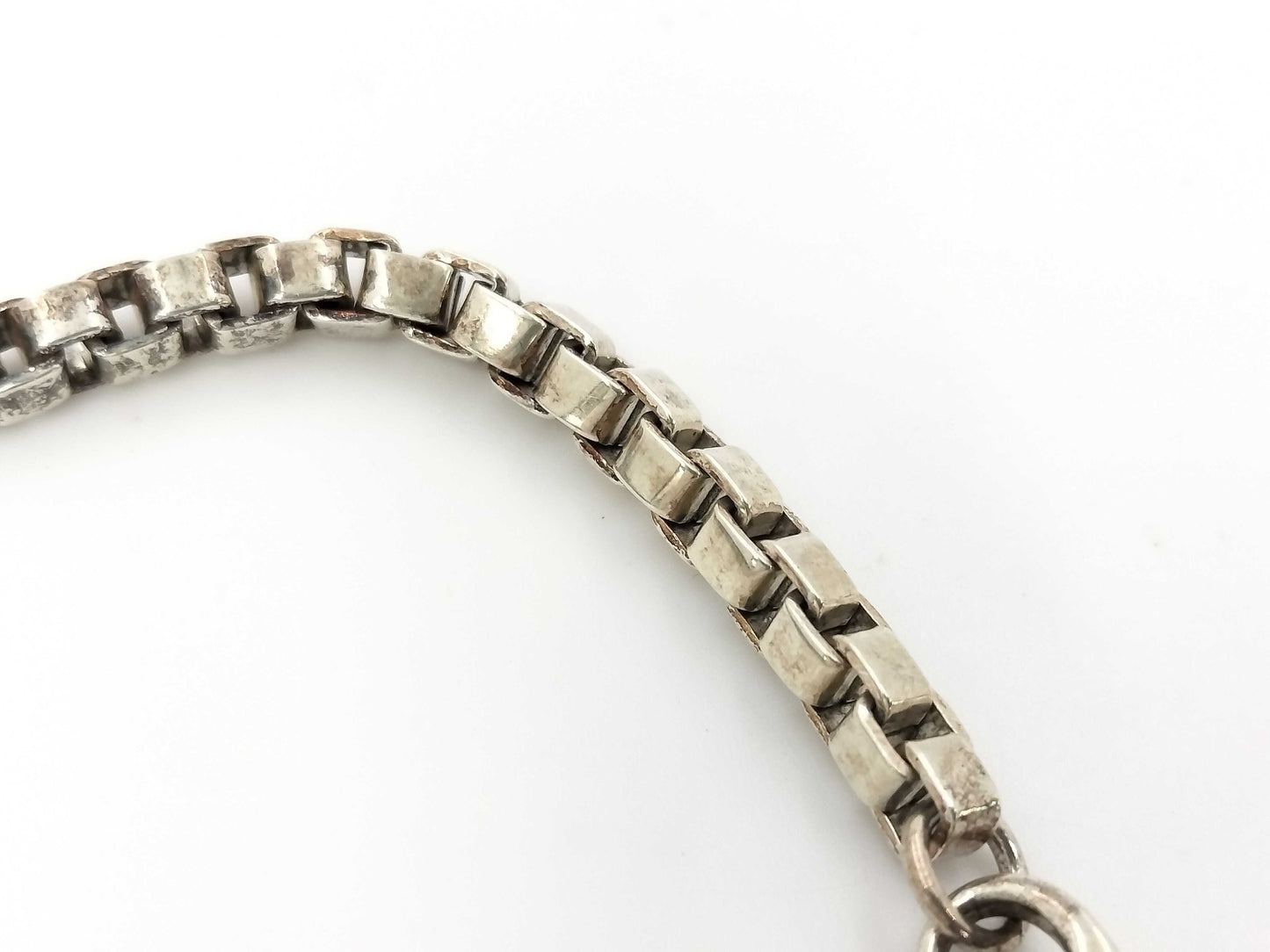 Tiffany & Co. SV925 Venetian Bracelet, Silver, with Dust Bag