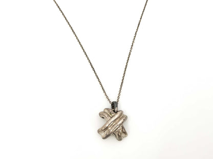 Tiffany & Co. SV925 Signature Cross Necklace Silver Necklace