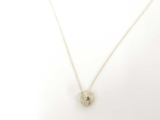 Tiffany & Co. AG925 Twisted Knot Necklace, Silver