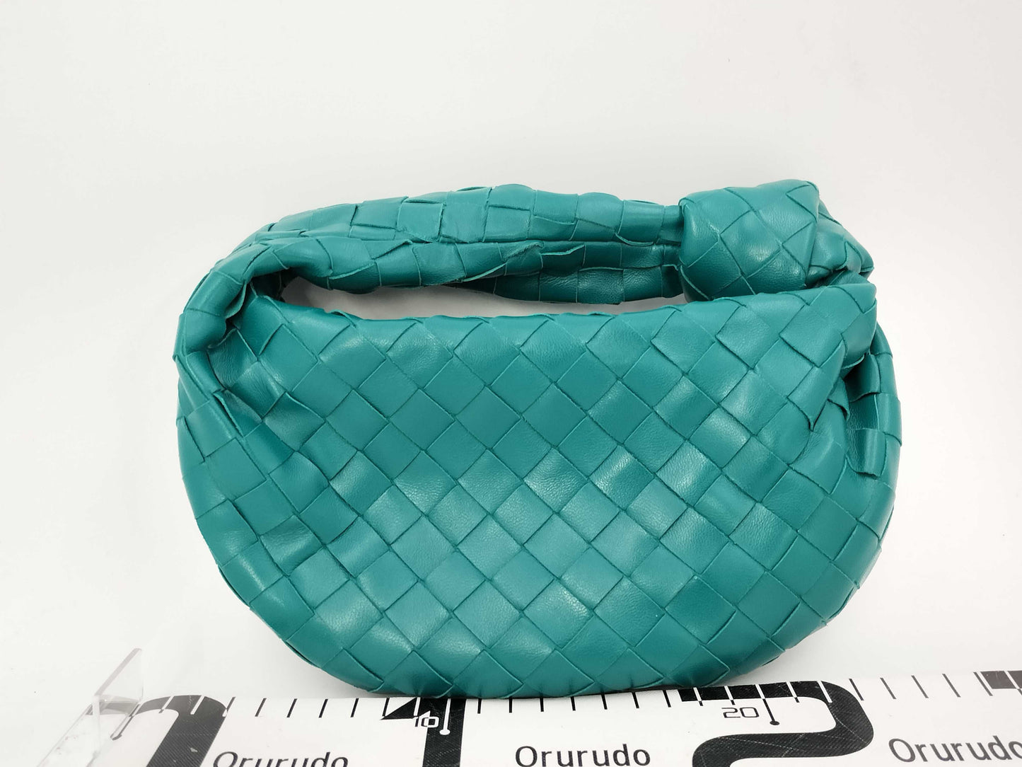 BOTTEGA VENETA B09587948S Lamb Leather/Calf Leather Mini The Jodie Handbag with Dust Bag