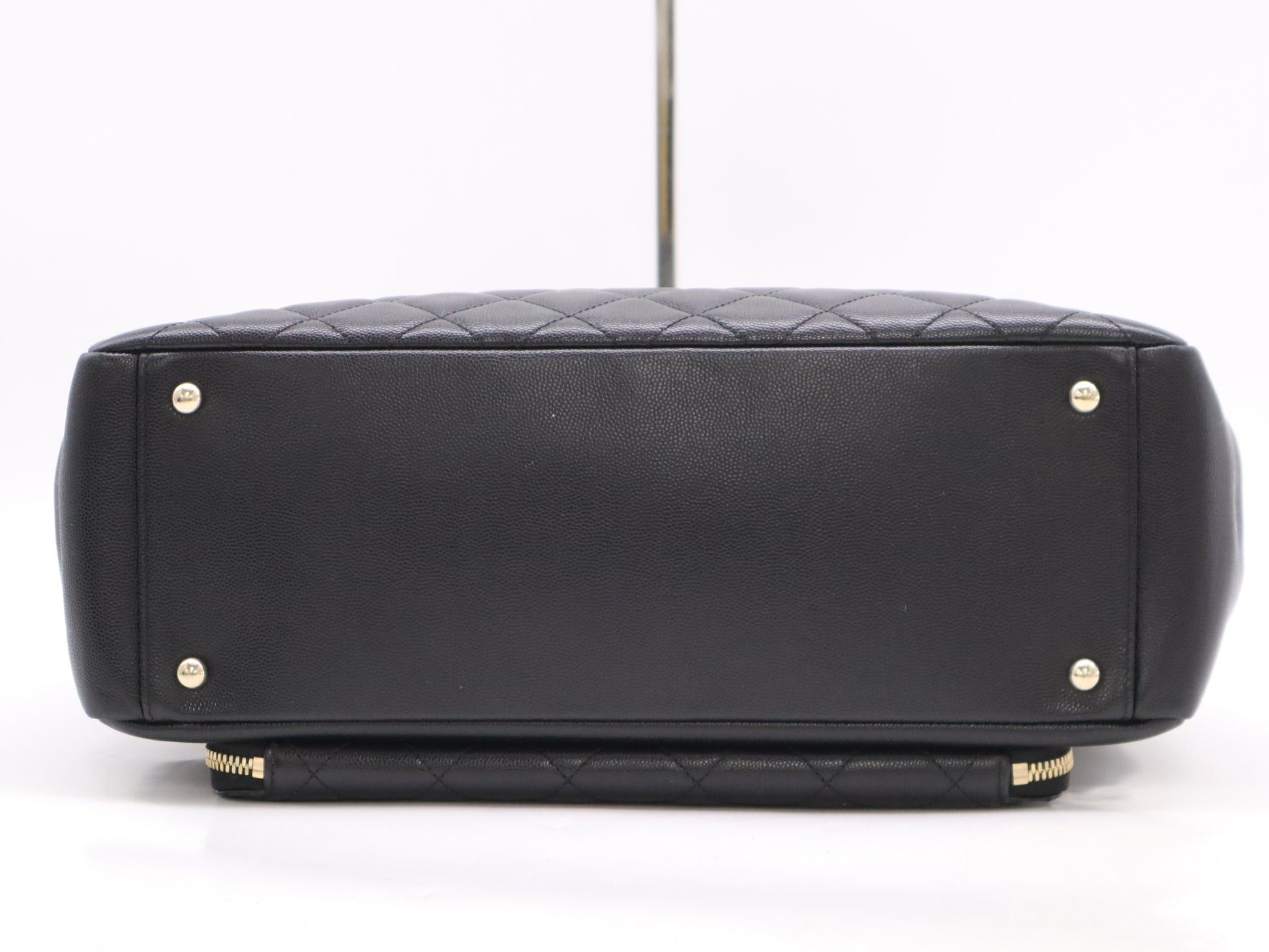 CHANEL Caviar Skin Cocomark Matrasse Business Affinity Tote Bag Black GD Fittings with Storage Bag Card Seal 23427878 Tote Bag