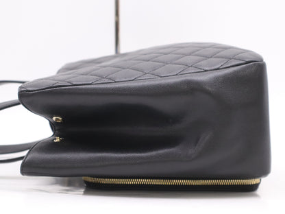 CHANEL Caviar Skin Cocomark Matrasse Business Affinity Tote Bag Black GD Fittings with Storage Bag Card Seal 23427878 Tote Bag