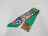 HERMES Silk Twilly Jungle Love Emeraude Green Scarf with Box