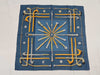 HERMES Silk Carré 90 Cannes & Pommeaux Walking Stick Pattern Scarf in Navy Multicolor with Box