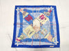 HERMES Silk Carré 90 "Le Carnival de Venise" Venice Carnival Blue Scarf
