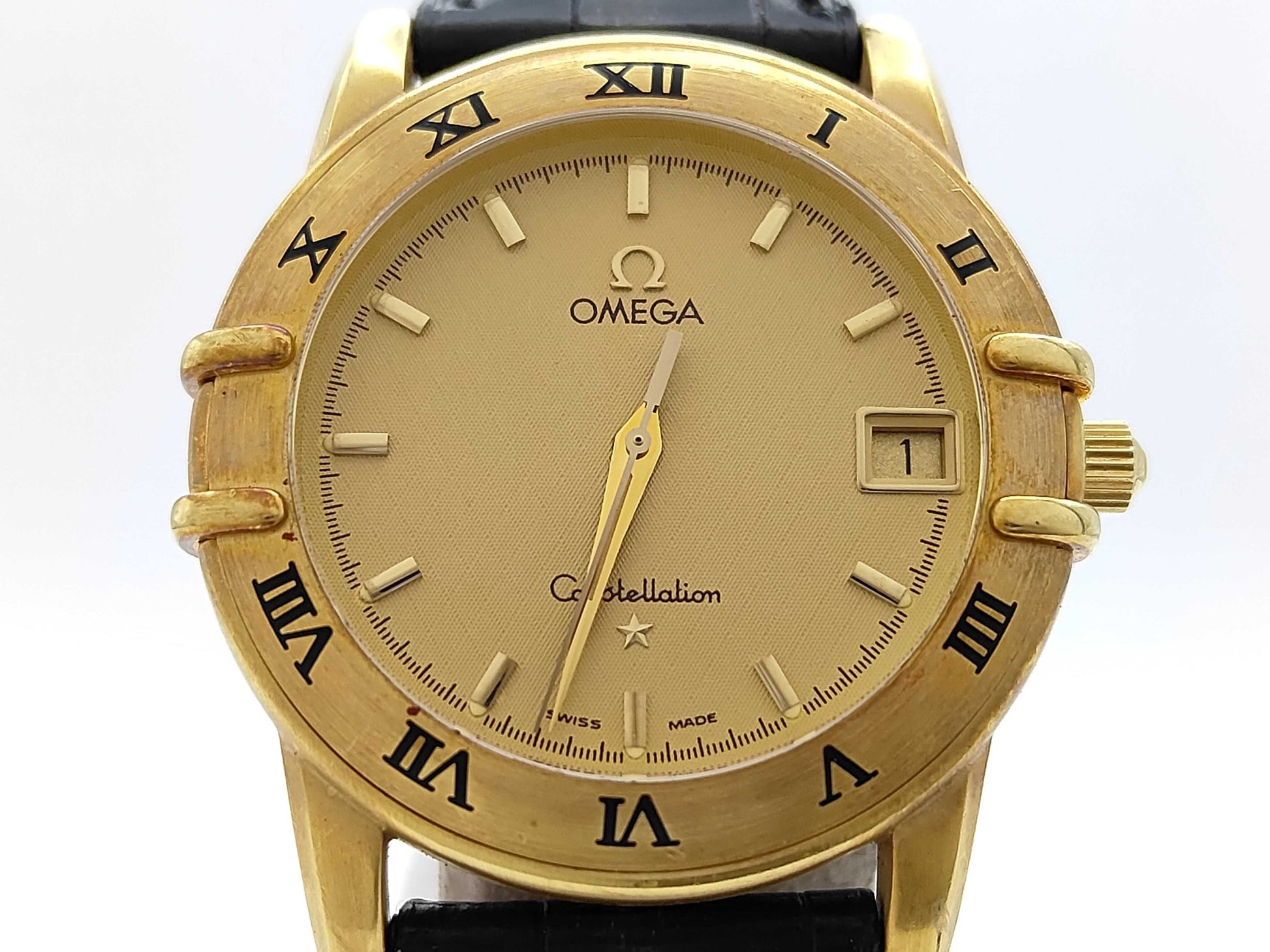 OMEGA Constellation 1612.10.01 56133558 Quartz K18 Boys' Watch