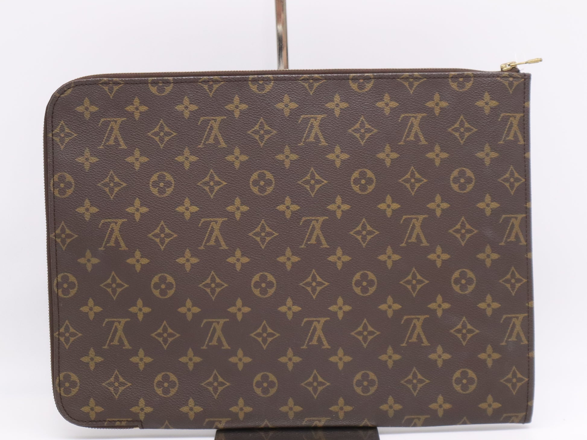 LOUIS VUITTON M53456 Monogram Poche Document Old Model Clutch Bag