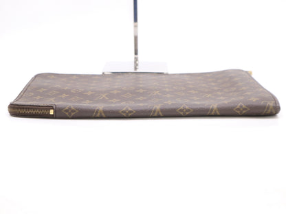LOUIS VUITTON M53456 Monogram Poche Document Old Model Clutch Bag