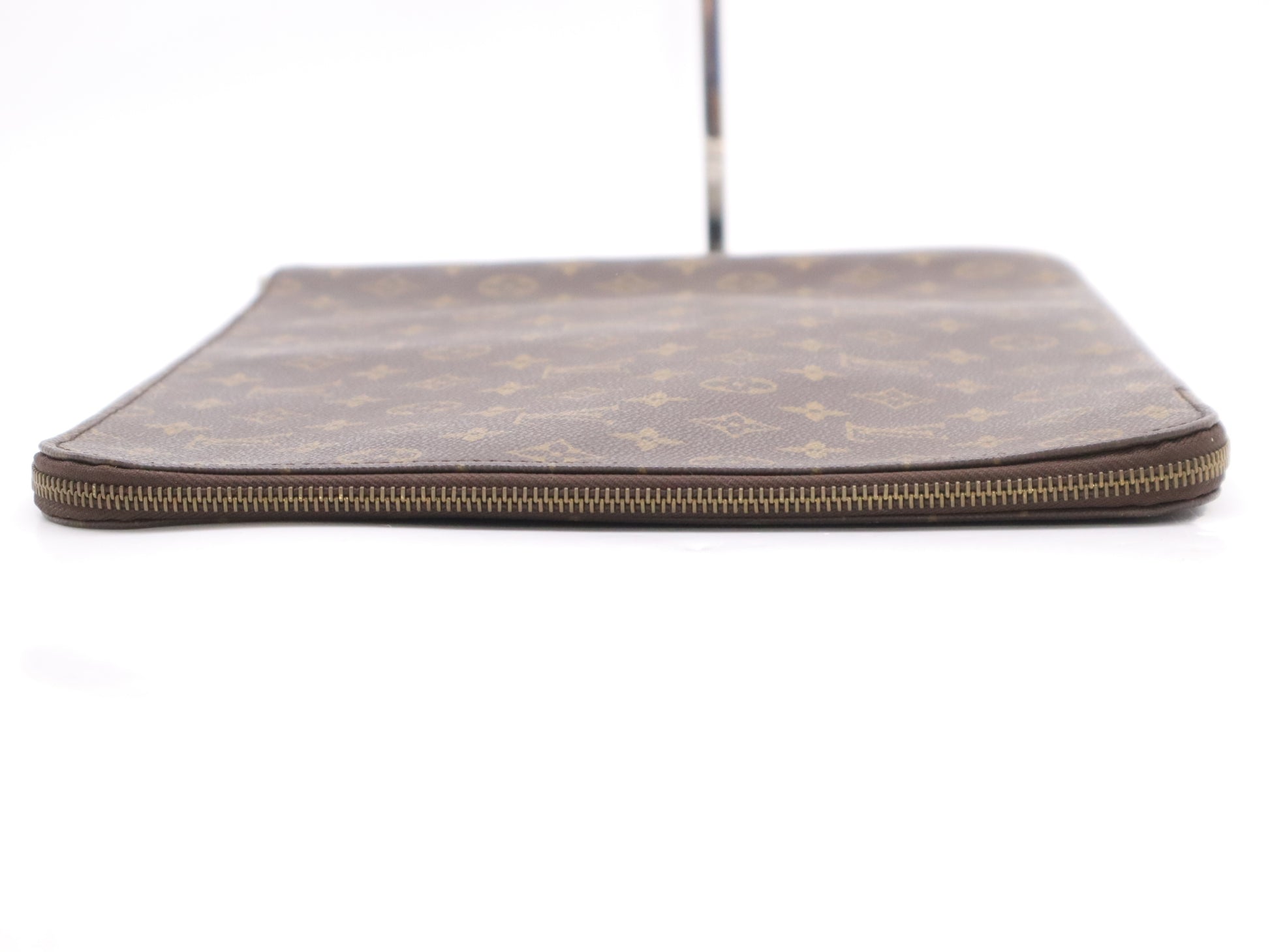 LOUIS VUITTON M53456 Monogram Poche Document Old Model Clutch Bag