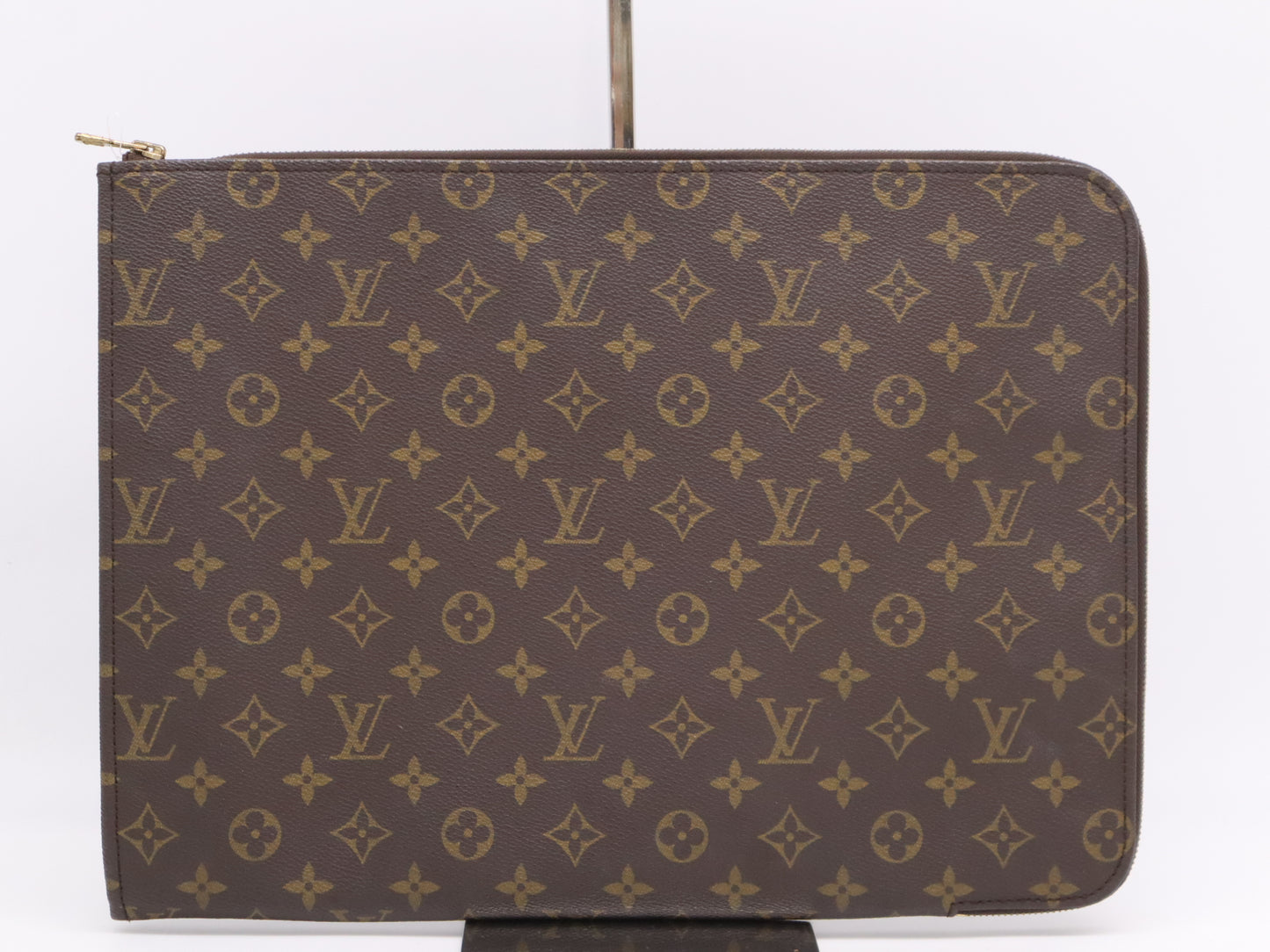 LOUIS VUITTON M53456 Monogram Poche Document Old Model Clutch Bag