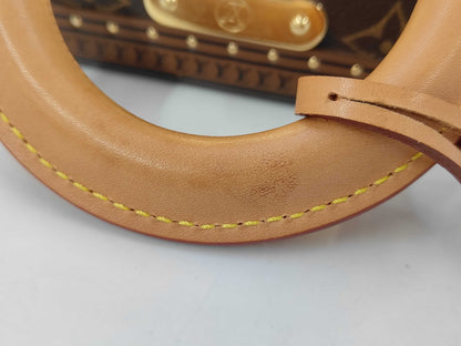 LOUIS VUITTON M20468 Monogram Petite Valise RFID-Verified Handbag with Shoulder Strap, Cloche, and Two Keys