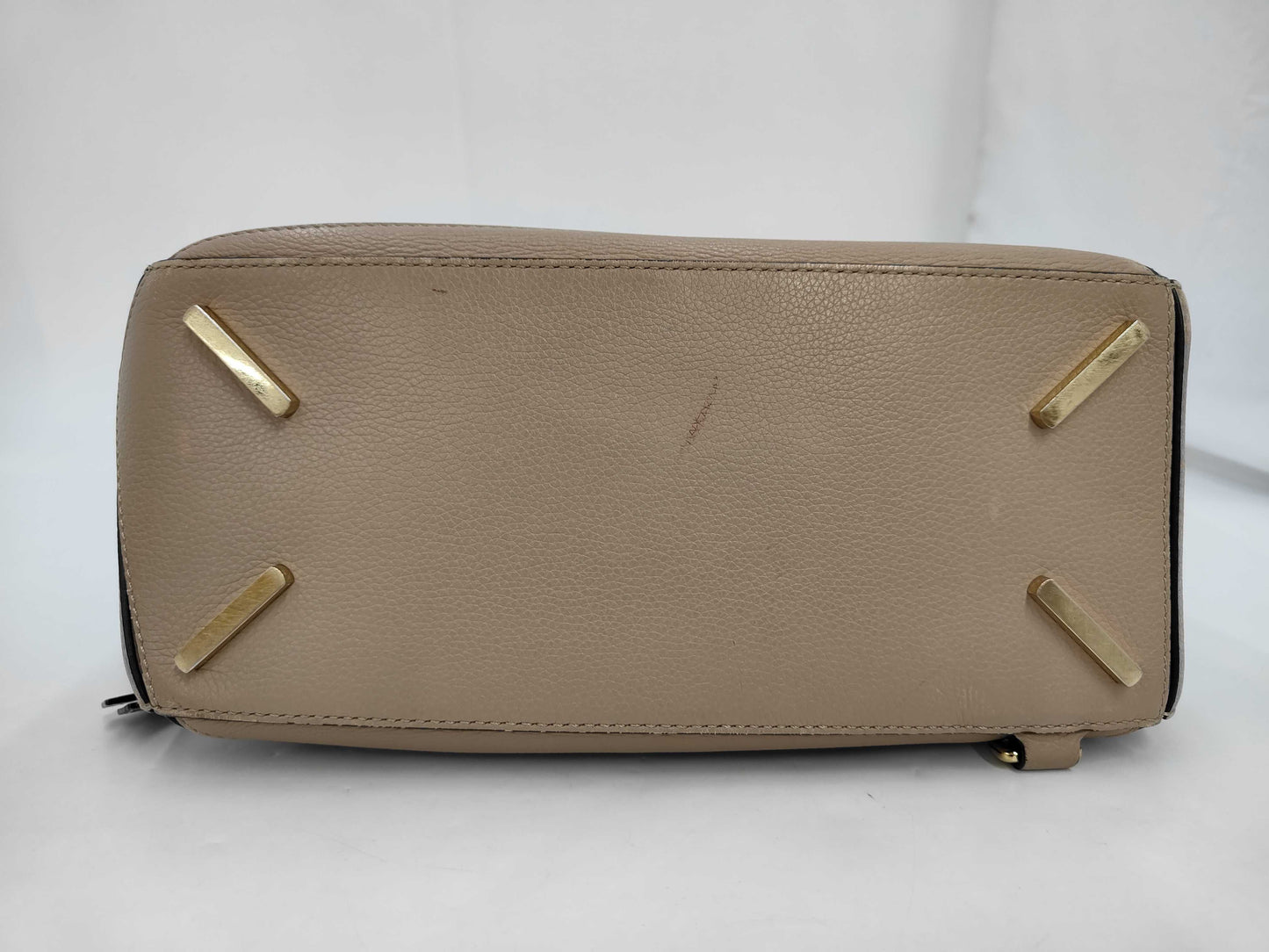 LOEWE Leather Puzzle Bag, Medium, 2-Way Bag, Beige, with Strap and Dust Bag