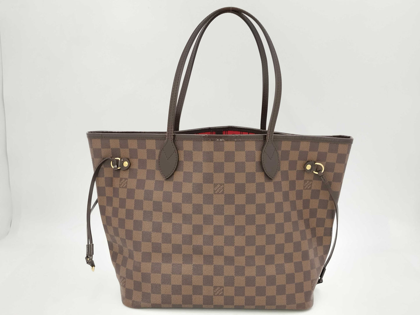 LOUIS VUITTON N51105 Damier Neverfull MM Old Model Tote Bag