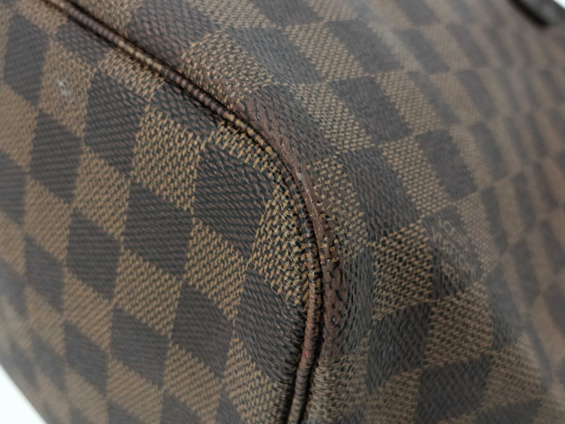 LOUIS VUITTON N51105 Damier Neverfull MM Old Model Tote Bag