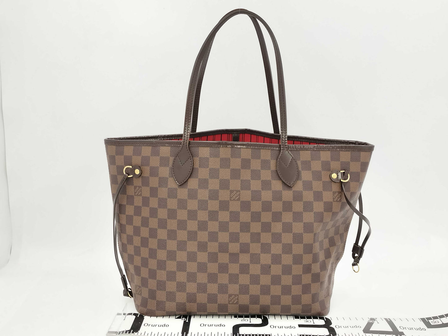 LOUIS VUITTON N51105 Damier Neverfull MM Old Model Tote Bag