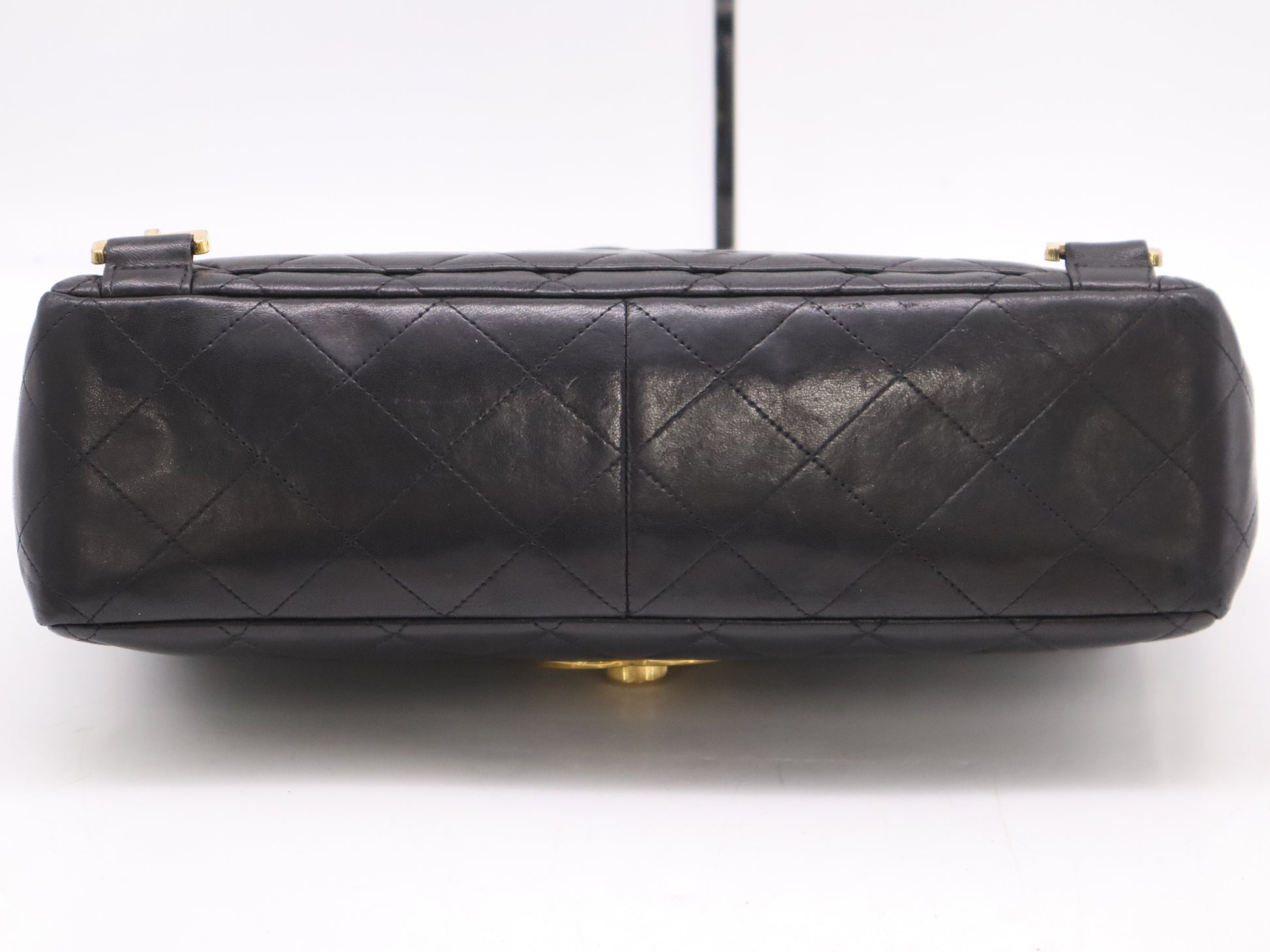 CHANEL Lambskin Matelasse Deca Coco Backpack in Black with GD Hardware and Unclear Seal