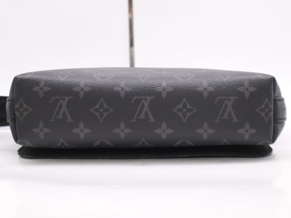 LOUIS VUITTON M44000 Eclipse District PM NM Shoulder Bag with Dust Bag