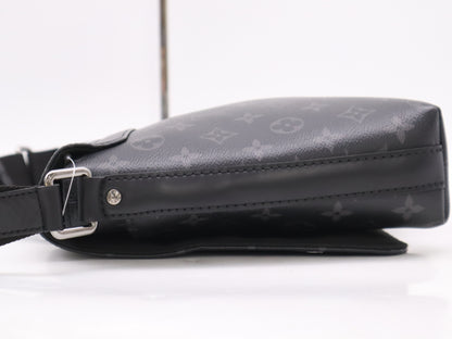 LOUIS VUITTON M44000 Eclipse District PM NM Shoulder Bag with Dust Bag