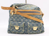 LOUIS VUITTON M95048 Denim Buggy GM Blue Shoulder Bag