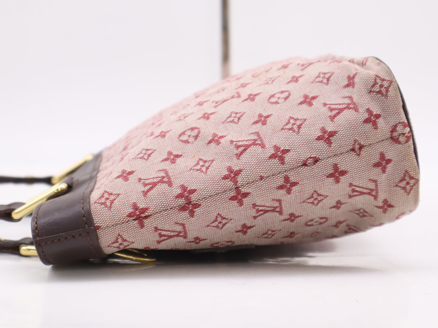 LOUIS VUITTON M92678 Monogram Mini Lucille PM Cerise Handbag