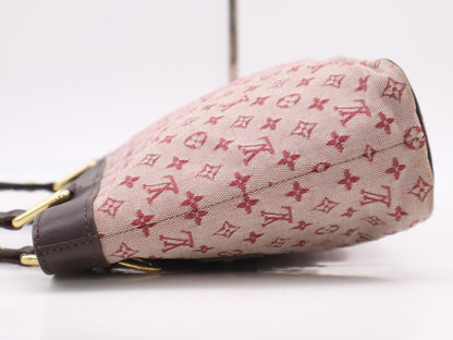 LOUIS VUITTON M92678 Monogram Mini Lucille PM Cerise Handbag