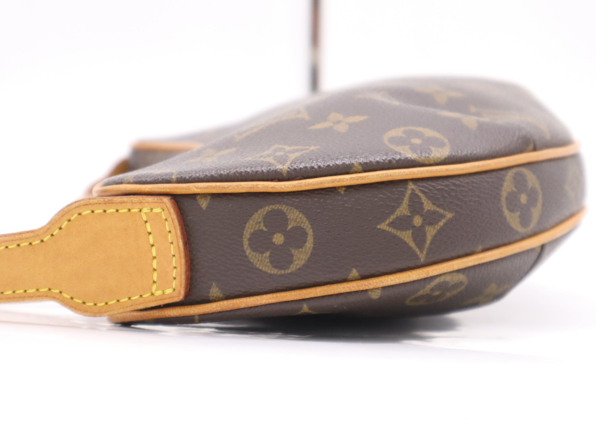 LOUIS VUITTON M51510 Monogram Pochette Croissant Handbag with Dust Bag