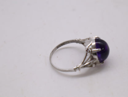 Amethyst METAL 3.5g Ring 
