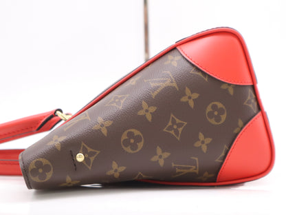 LOUIS VUITTON M41537 Monogram Phoenix PM Coquelicot Handbag