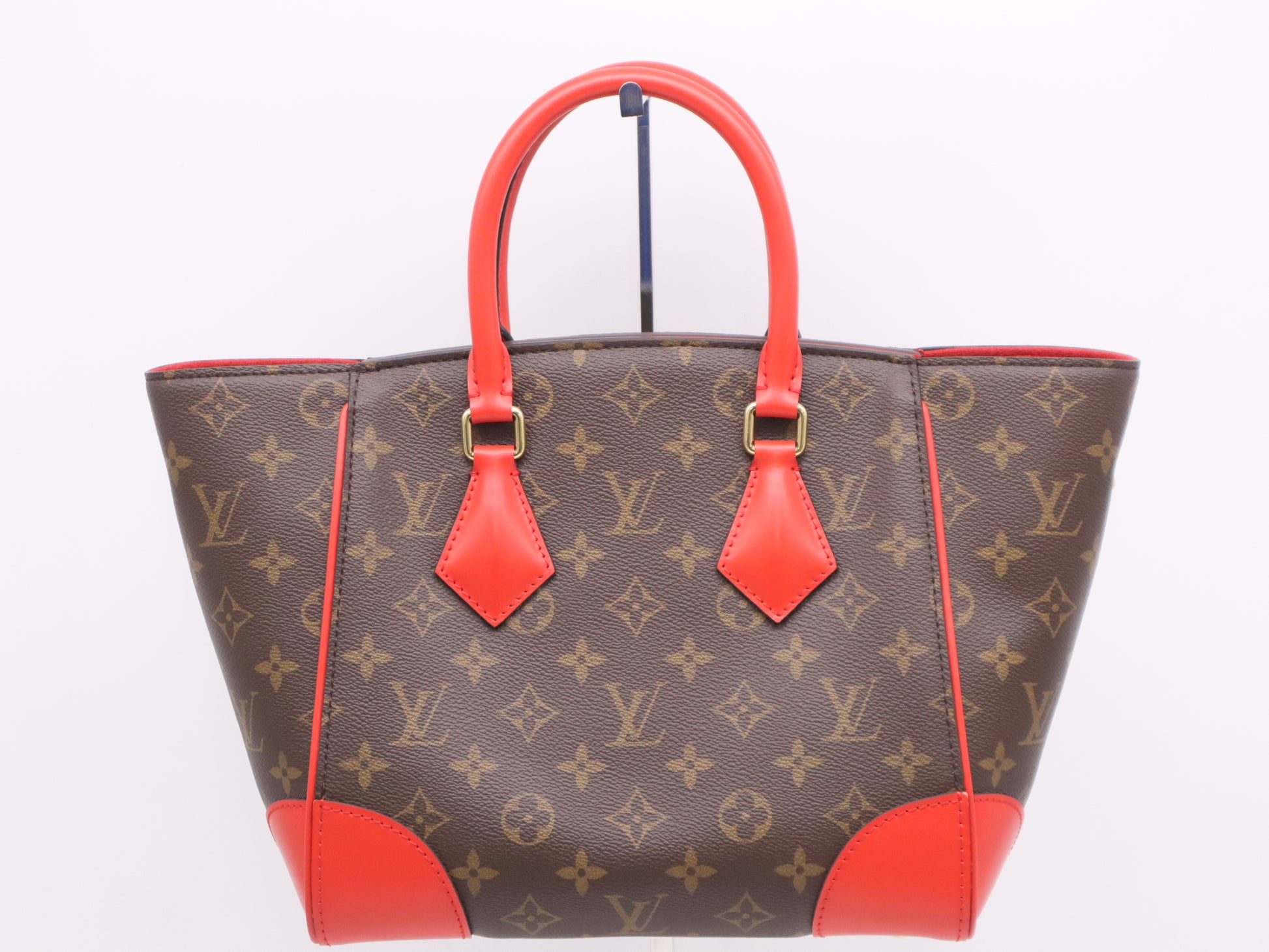 LOUIS VUITTON M41537 Monogram Phoenix PM Coquelicot Handbag